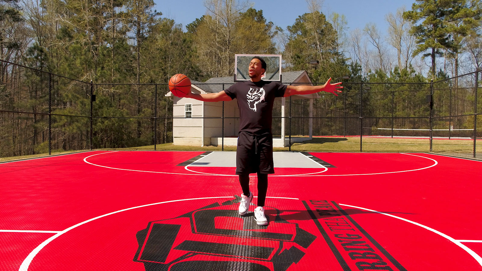 ludacris on court