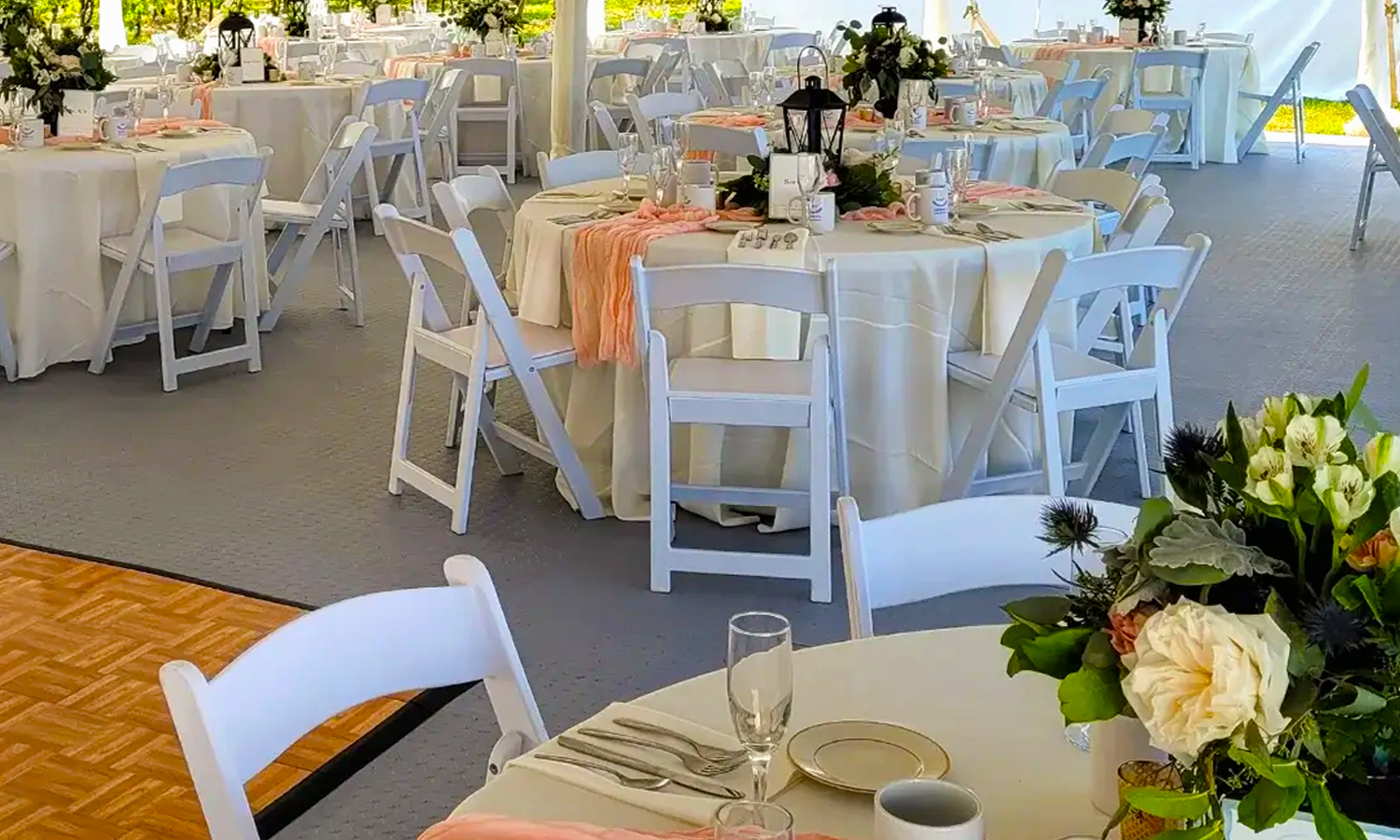 Events Rentals Section